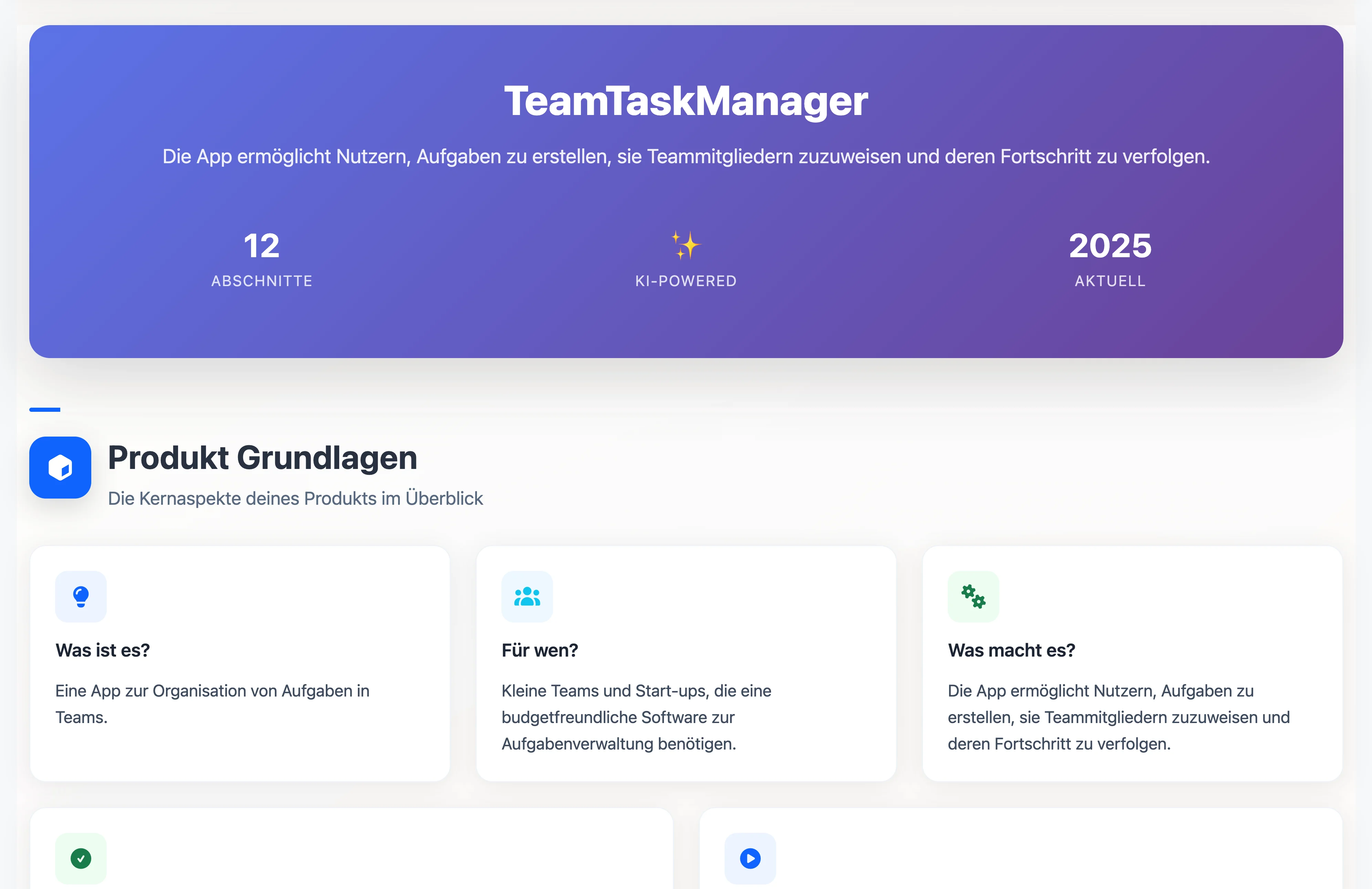SaaSPlaner App Mockup